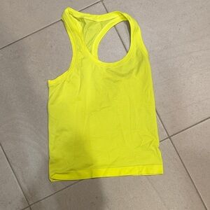 Lululemon Athletica Bright Yellow Tank Top
